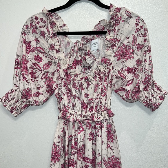 Misa Los Ángeles Ara Floral Ruffle Dress - Picture 4 of 10